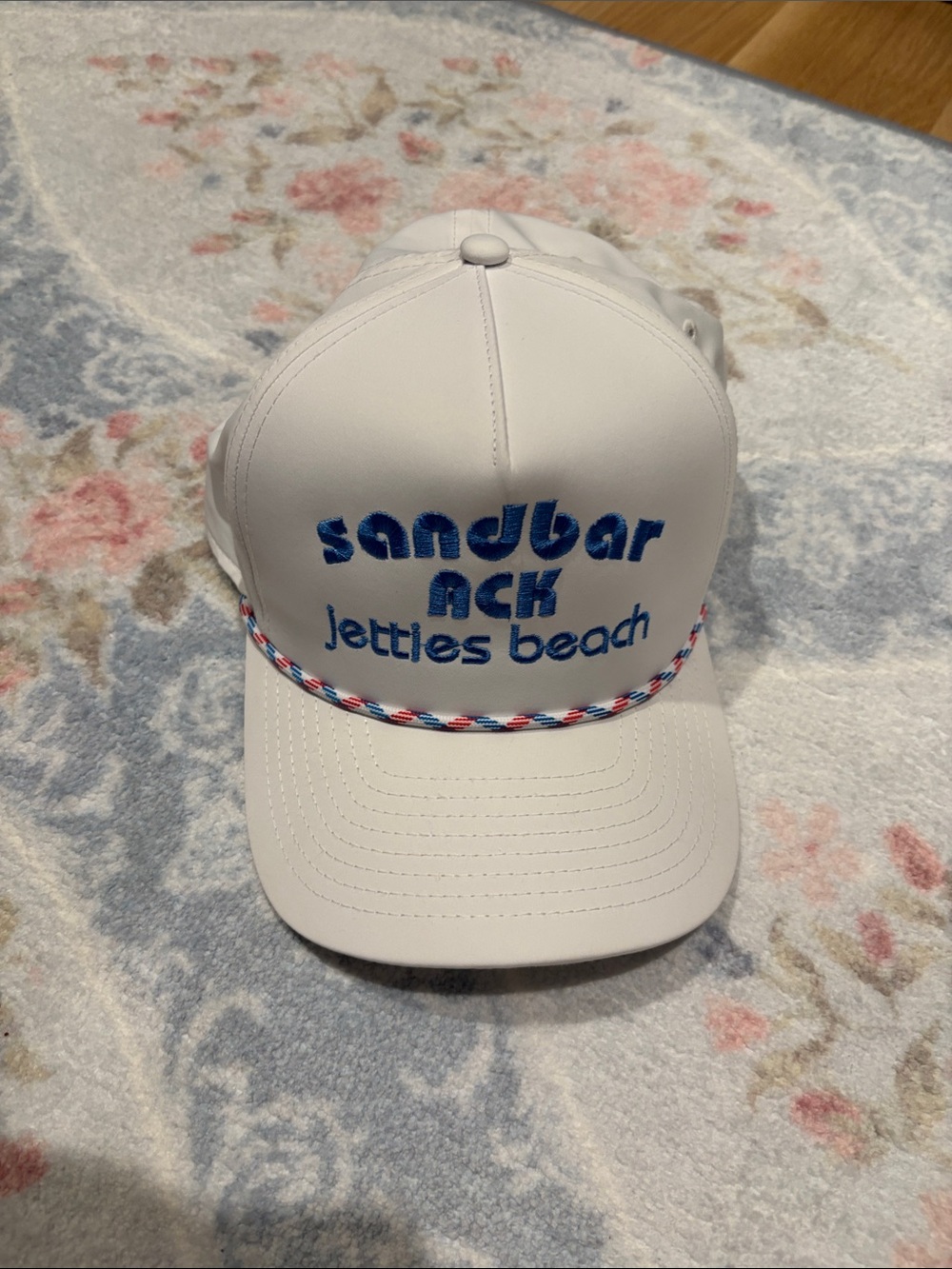 NWOT !! Sand bar jetties beach hat. Nantucket.